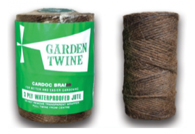 Cardoc Garden Twine (3 Ply Natural Jute Fillis) 200g